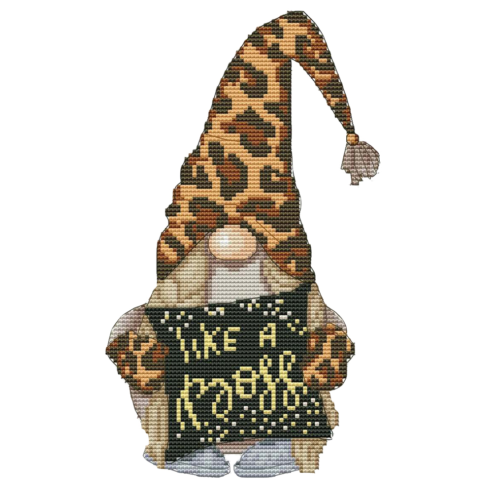 

Gnome - 11CT Stamped Cross Stitch - 30*40CM, 501 Original