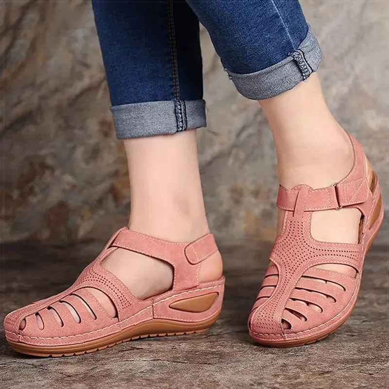 Women Sandals Soft Bottom Women Heels Sandals Gladiator Summer Shoes Women Plus Size Wedges Shoes Female Summer Sandalias Mujer