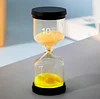 Hourglass timer children's anti-fall luminous 10 minutes learning time management creative macaron color quicksand ornaments