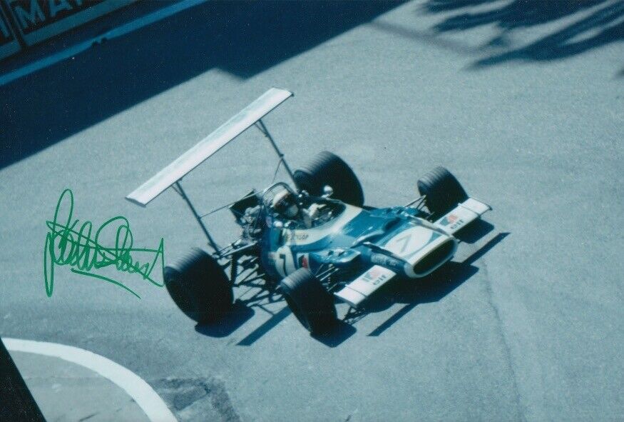 JACKIE STEWART HAND SIGNED 12X8 Photo Poster painting TYRRELL F1 AUTOGRAPH 1