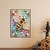 Diamond Painting-DIY Special Shaped Drill Pearl Painting Bee(30x40cm)