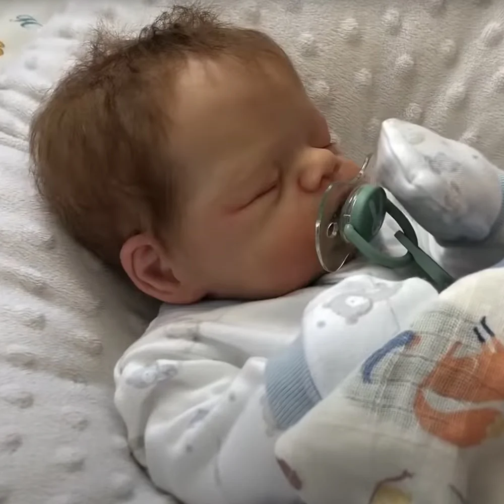 👍𝑻𝑶𝑷 𝑹𝑬𝑪𝑶𝑴𝑴𝑬𝑵𝑫🔥17'' Hivina Realistic Cute Reborn Baby Dollss