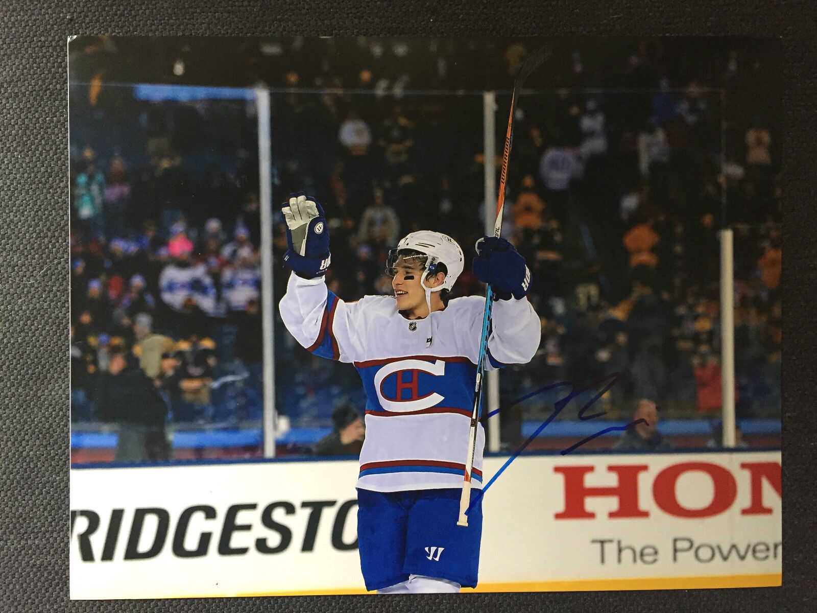 Montreal Canadiens Brendan Gallagher Signed Autographed 11x14 Photo Poster painting COA