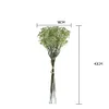 12 Stems Babysbreath Artificial Bean Greenery Bunch