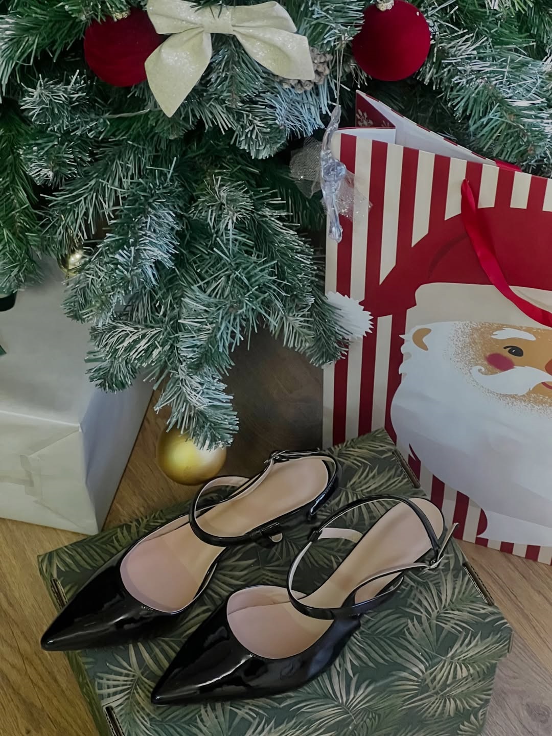 65mm Women Slingback Red Bottom Pumps Ankle Strap Jenlove Stiletto Mid Heel Close Pointed Toe Dress Red Soles Sandals Shoes-MERUMOTE