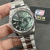 Rolex Sky-Dweller m336934-0001 Stainless steel Green Dial Oyster Bracelet 42mm Super Clone