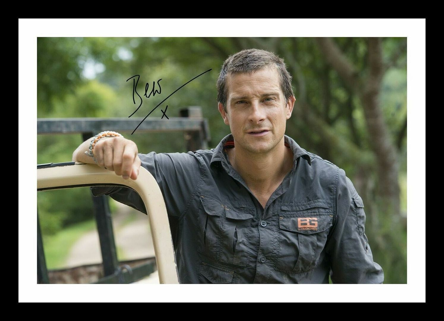 Bear Grylls Autograph Signed & Framed Photo Poster painting 4