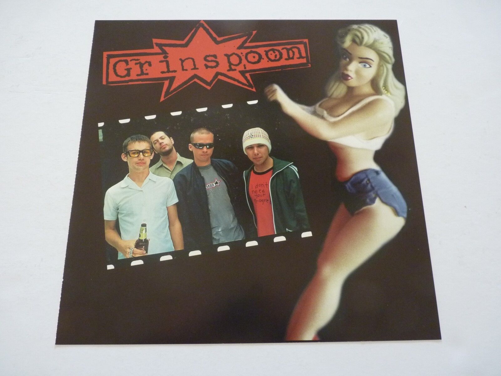 Grinspoon Promo LP Record Photo Poster painting Flat 12x12 Poster