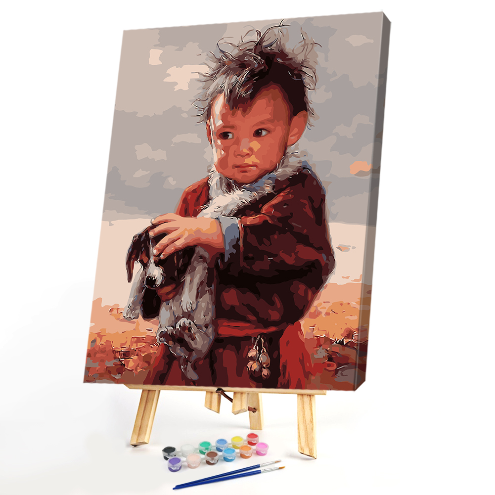 

40*50CM Paint By Numbers-Child, 501 Original