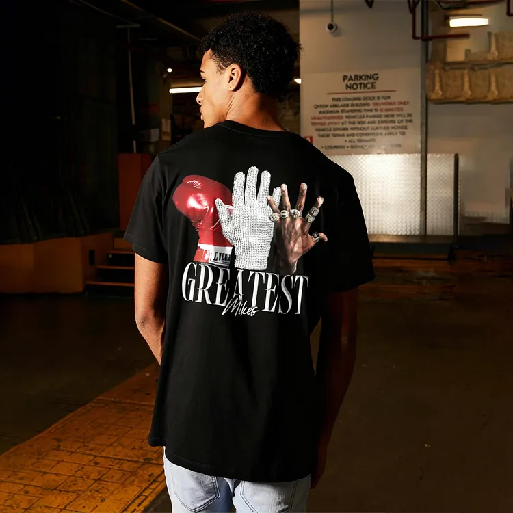 GOAT Greatest Mikes Printed Men's T-shirt