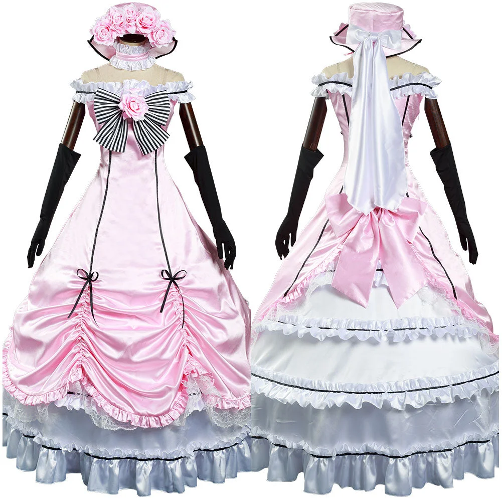 Anime Black Butler Dress Outfit Ciel Phantomhive Halloween Carnival Suit Cosplay Costume