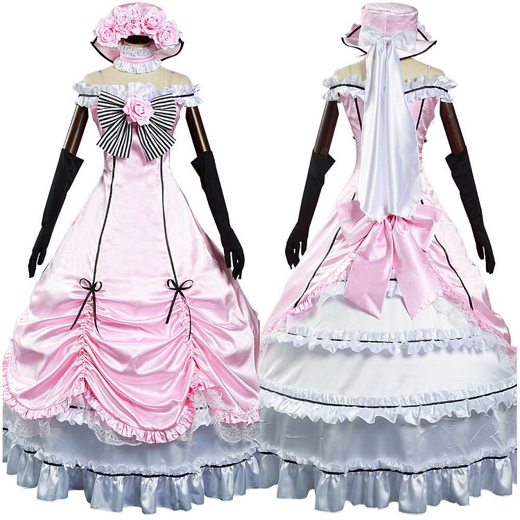 Anime Black Butler Dress Outfit Ciel Phantomhive Halloween Carnival Suit Cosplay Costume
