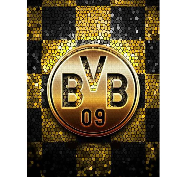 Dortmund Badge - Full Round - Diamond Painting(30*40cm)