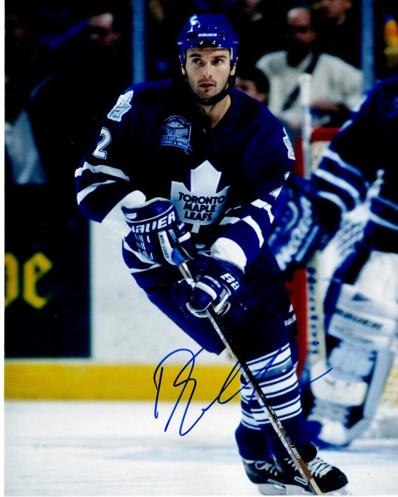 Dallas Eakins Signed - Autographed Toronto Maple Leafs 8x10 inch Photo Poster painting