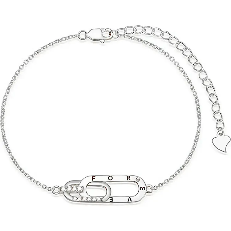 Family Is Present & Always Circle Bracelet