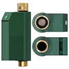 Tuyas WiFi Water Timer Smart Valve Controller Brass Inlet & Outlet Automatic Garden Irrigation Machine APP Voice Control Intelligent Sprinkler Timer for Home Garden Planter
