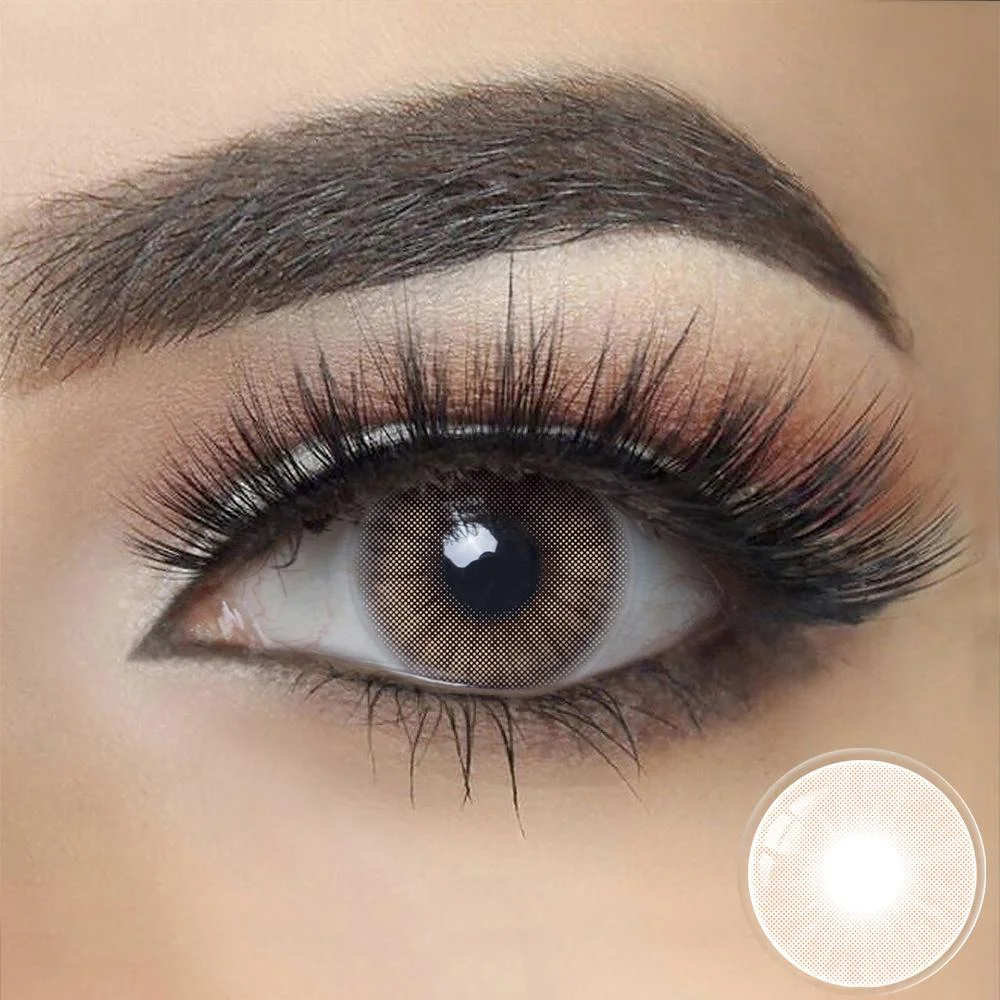 Hidrocor AVELA BROWN Colored Contact Lenses