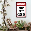 Keep Gate Closed - Vintage Metal Signs - 20*30cm/30*40cm - Warning