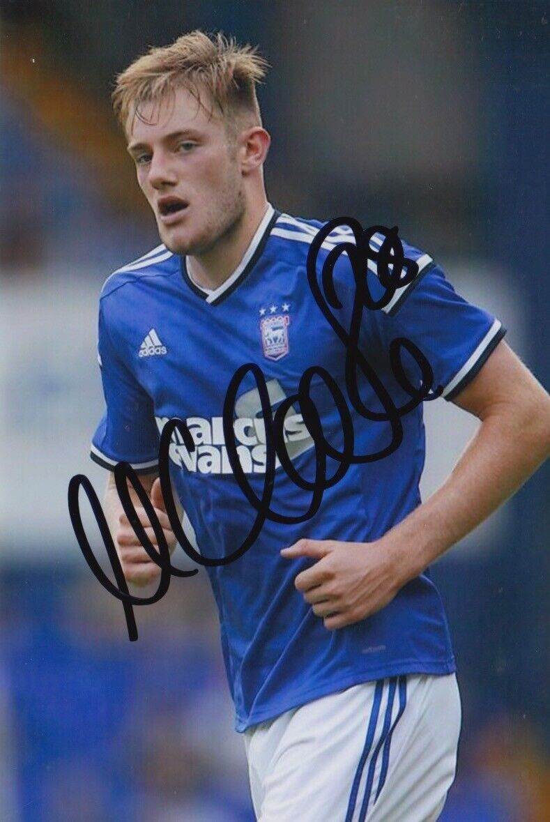 MATTHEW CLARKE SIGNED 6X4 Photo Poster painting - IPSWICH TOWN FOOTBALL AUTOGRAPH 1.