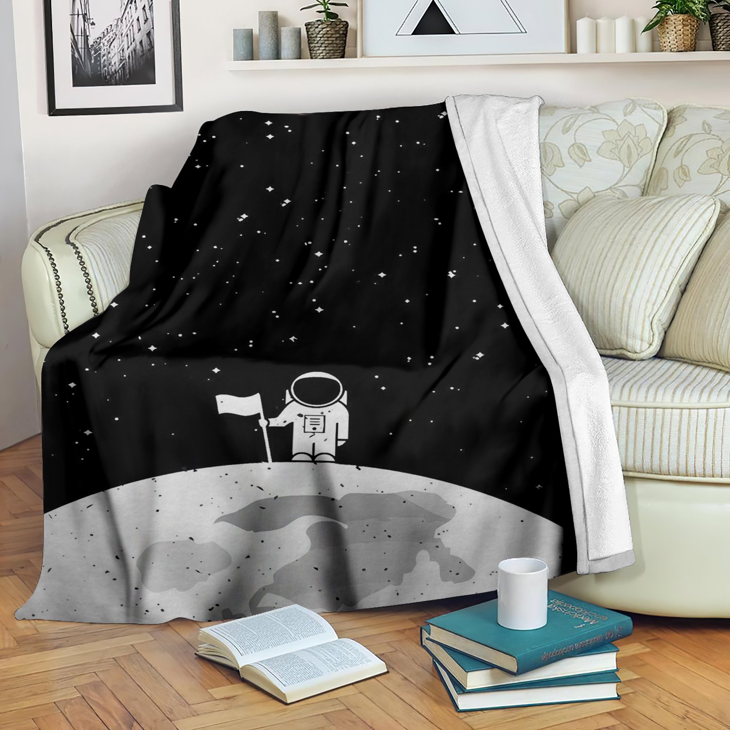 Astronaut in the Space Blanket exclusive at Printsinlife