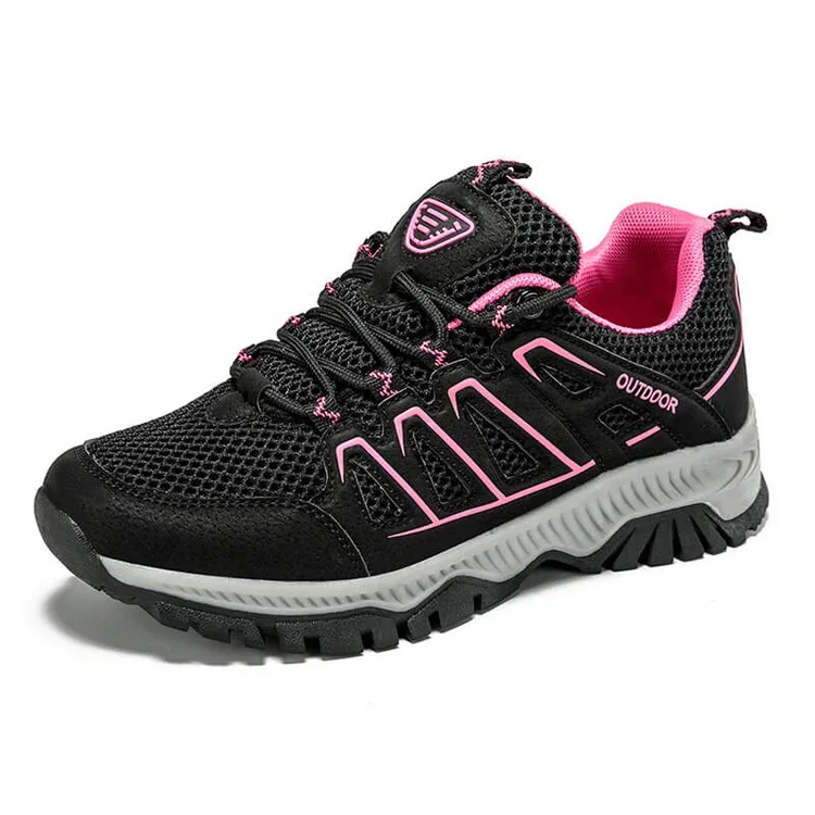 Couple Outdoor Fly Woven Breathable Sneakers