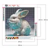 Diamond Painting-DIY Full Round Drill Rabbit(30*30CM)