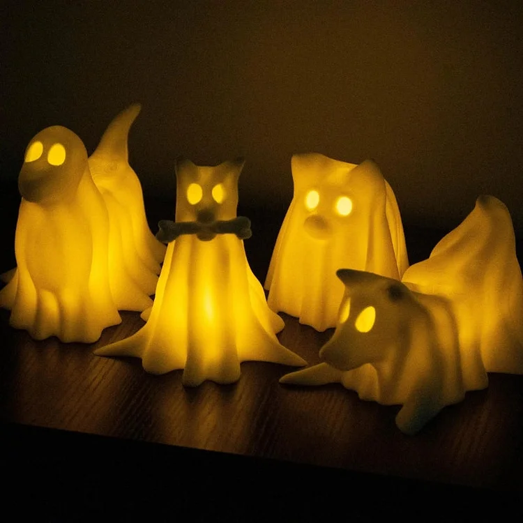 Glowing Ghost Dog