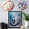 Diamond Painting-DIY Special Shaped Drill Pearl Painting Mermaid(30x40cm)