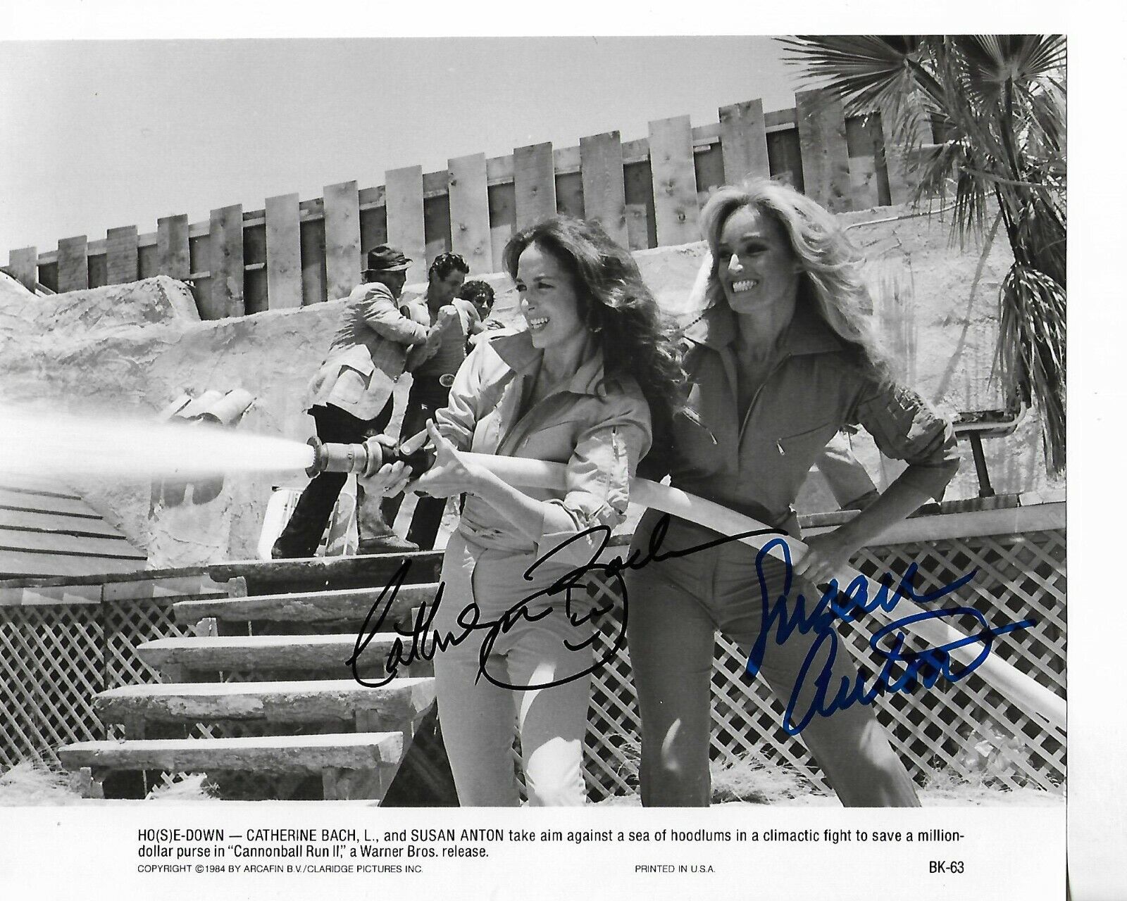 Catherine Bach & Susan Anton Cannonball Run