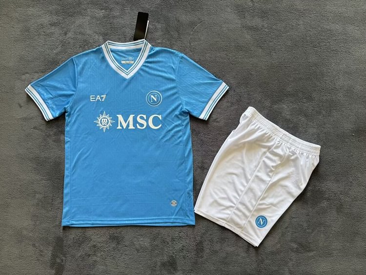 2025-26 Napoli Home Jersey Set - Adult Version