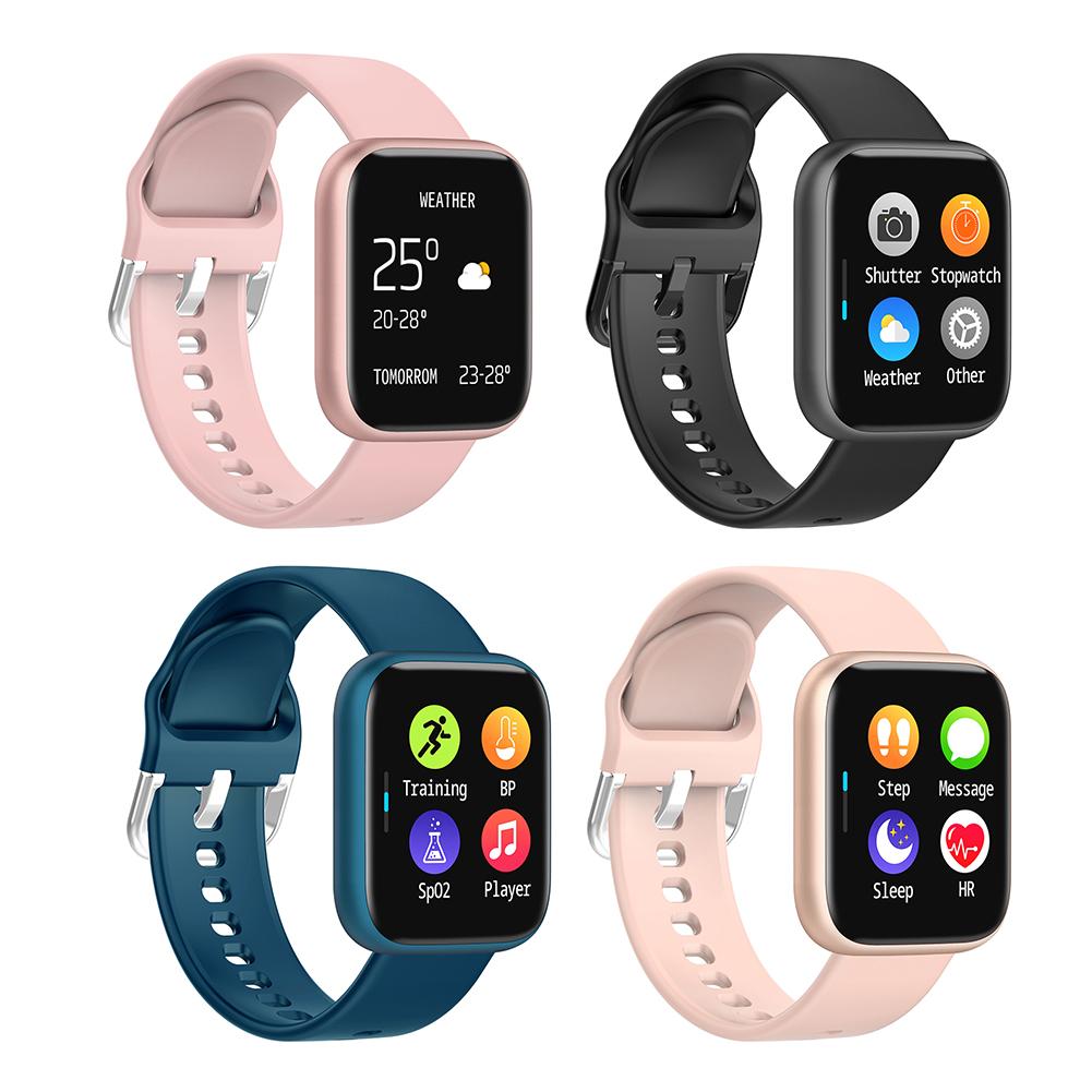 

P4 Smart Bracelet Heart Rate Monitor Fitness Tracker IP67 Wristband Watch, Black, 501 Original