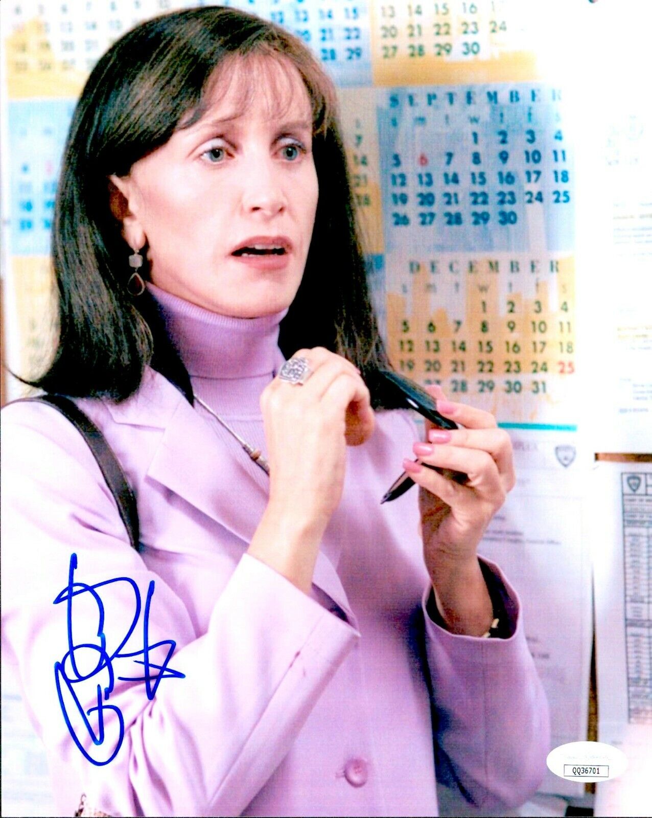 FELICITY HUFFMAN Signed 8x10 TRANSAMERICA Photo Poster painting Autograph JSA COA Cert