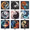 (Multi-Style) Tai Chi-11CT Stamped Cross Stitch 40*40cm/15.75*15.75in
