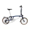 Three-fold 9-speed Ultra-light Portable Retro Bicycle