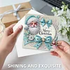 6Pcs Diamond Painting Christmas Greeting Cards Congratulations Cards & Gifts