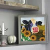 Diamond Painting-DIY Crystal Rhinestone Sunflower Cow