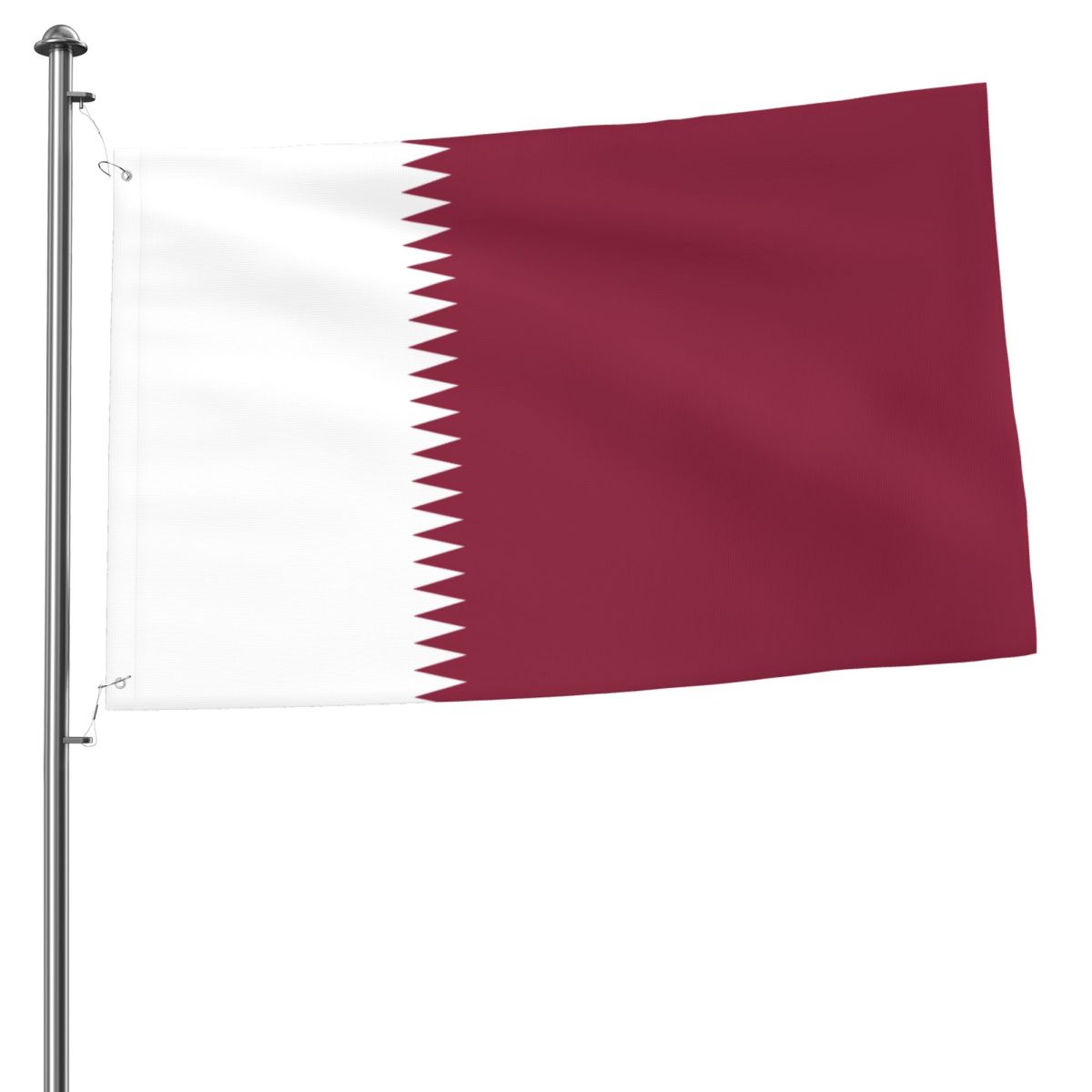 Qatar Flag 2x3 FT UV Resistant Flag