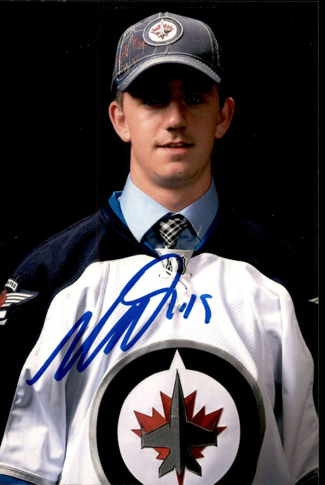 Nic Nicolas Petan SIGNED autographed 4x6 Photo Poster painting WINNIPEG JETS #11