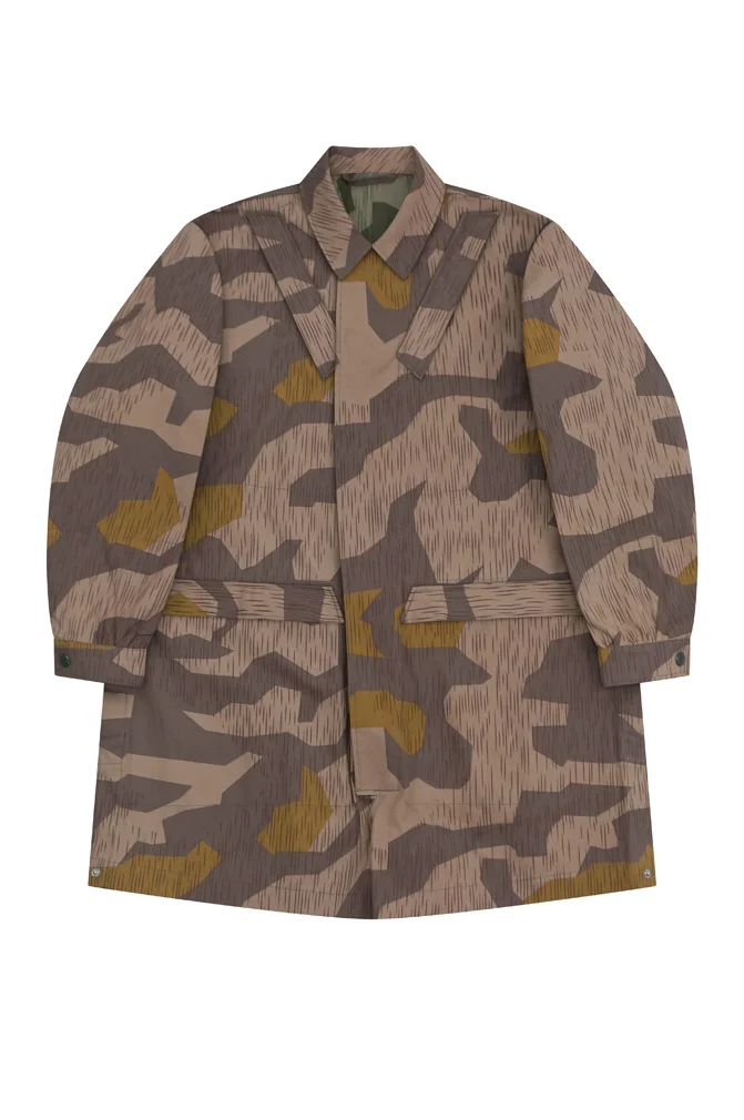   Luftwaffe German M1940 Splinter 41 Brown Variation Camo Fallschirmjäger Jump Smock German-Uniform