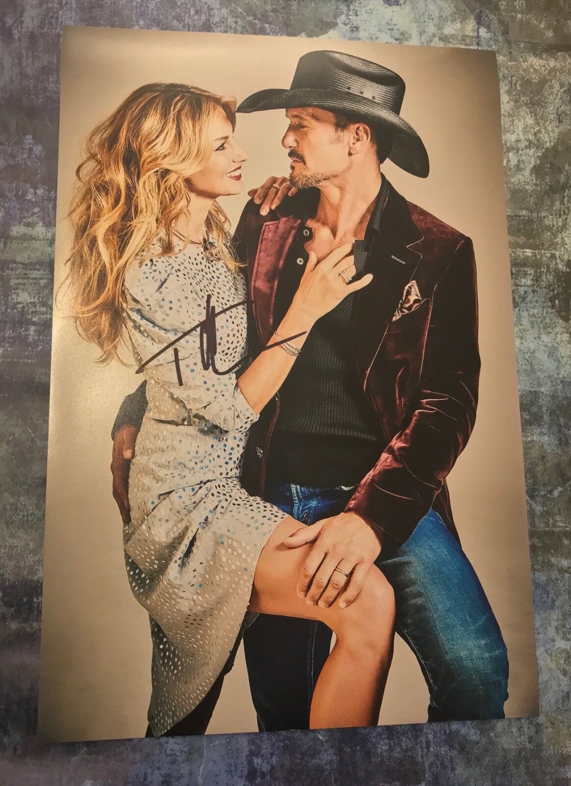 GFA Country Superstar * TIM McGRAW * Signed Autographed 12x18 Photo Poster painting Poster COA