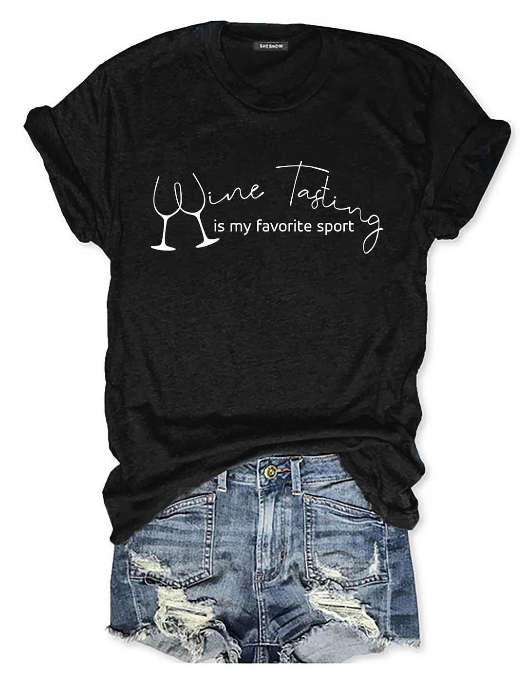 Wine Tasting Is My Favorite Sport T-shirt