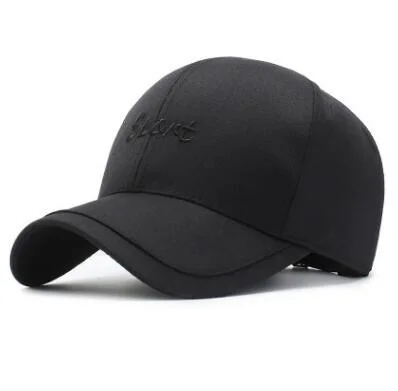 SILOQIN Middle-aged Mens Letter Embroidery Baseball Cap 2023 SpringBrands Hats For Men Adjustable Size Cotton Snapback Cap