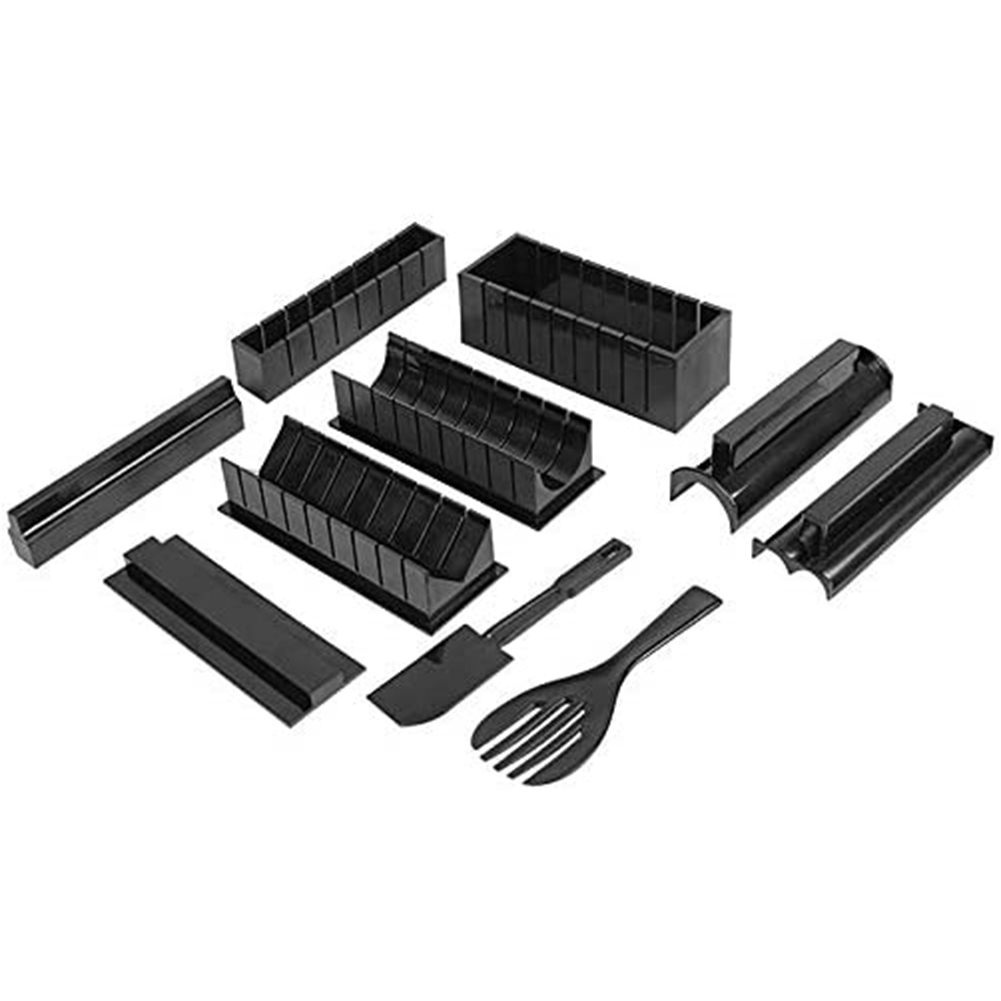 

Sushi Making Kit, 10 Pack Sushi Maker Tool with Rice Roll Mold Fork Spatula, 501 Original