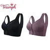 Oddychający damski biustonosz Triumph Plus Size zapinany z przodu [Kup 1, otrzymasz 2 gratis]