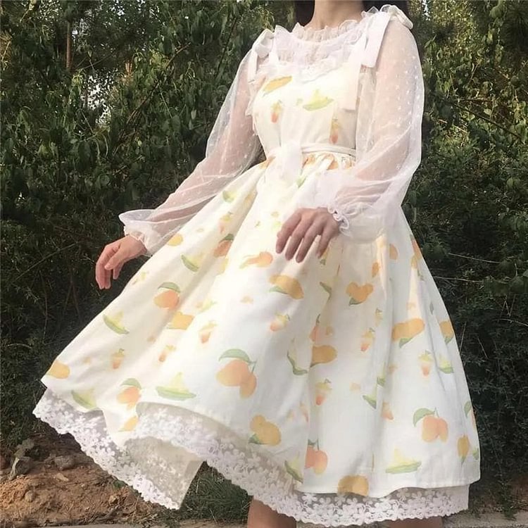 Kawaii Waterfruit JSK Sleeveless Lolita Dress SS2066