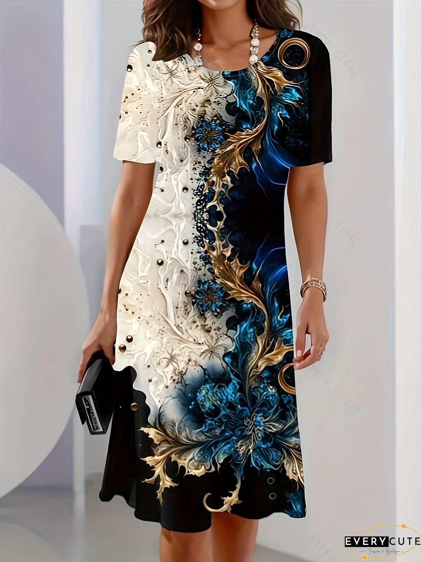 Sleek and breezy Dress