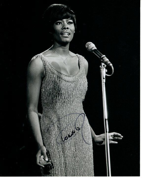 DIONNE WARWICK Signed Autographed 8x10 Photo Poster painting