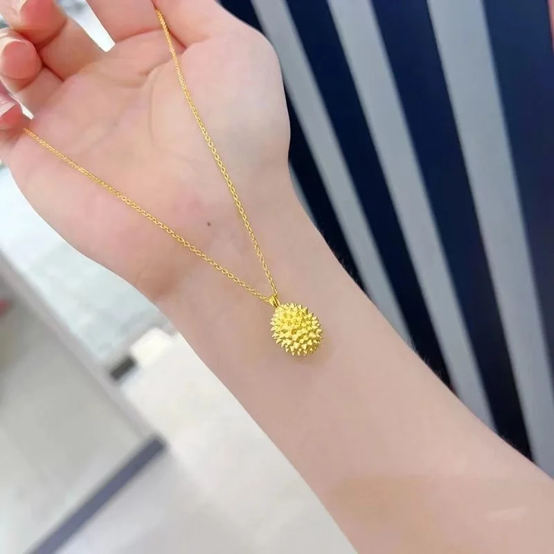 Durian Gold-Plated Necklace