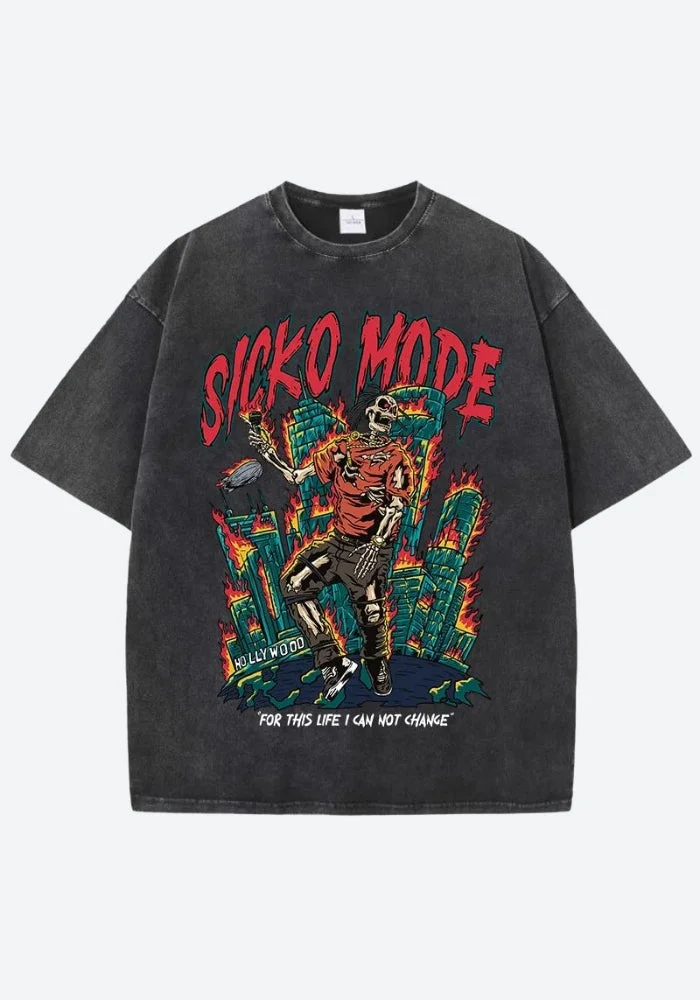 Brownm Scott Sicko Mode Tee