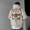 Street Lettering Oversized Hoodie by Inlyline
